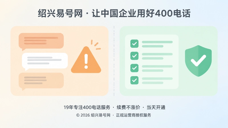 左右并排的两个面板对比，左侧为未核验的橙色气泡，右侧为带勾选清单的绿色盾牌